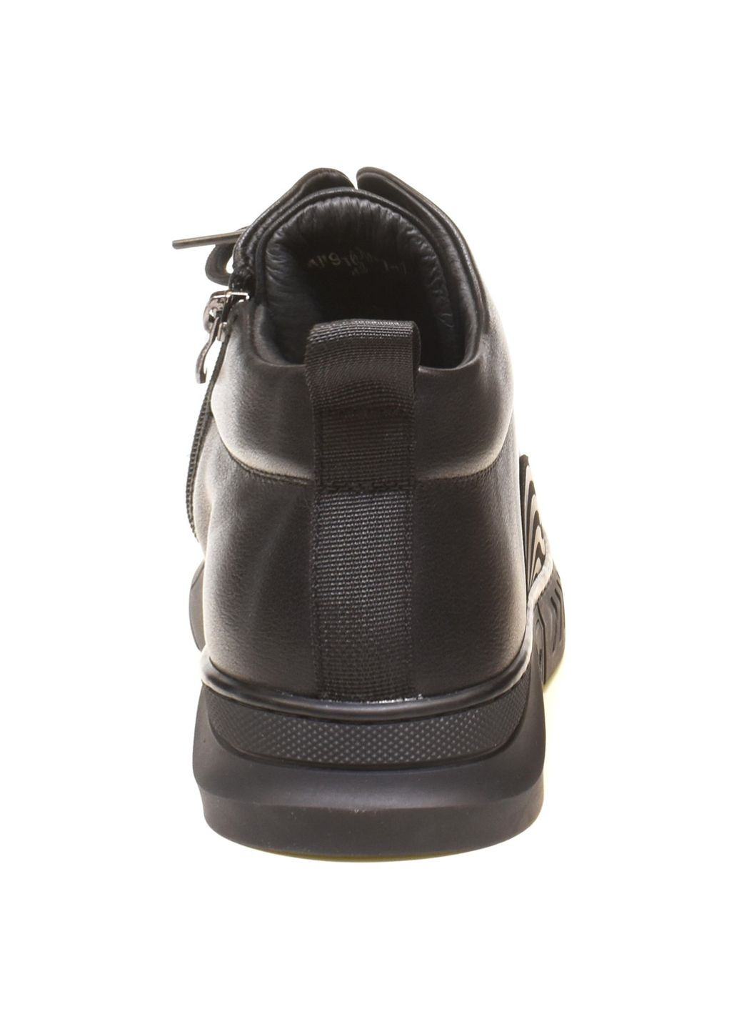 Черные зимние черевики AM