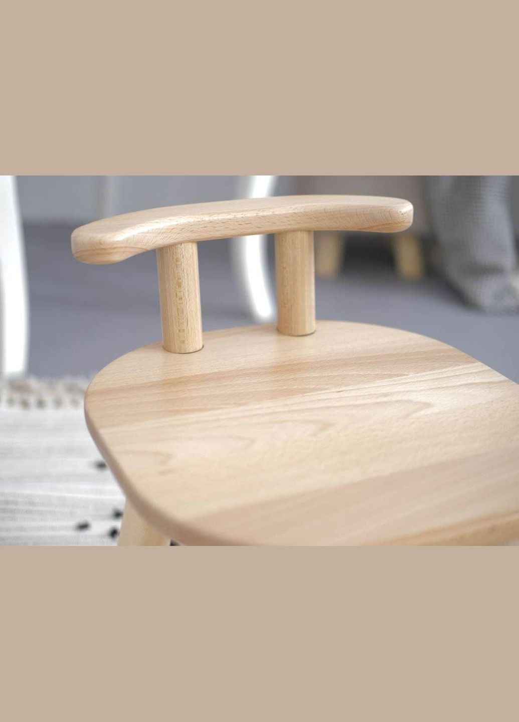 Стол и стул детские из бука для детей 2-4 лет с дополнительными ножками "на вырост" Tatoy (292564928)