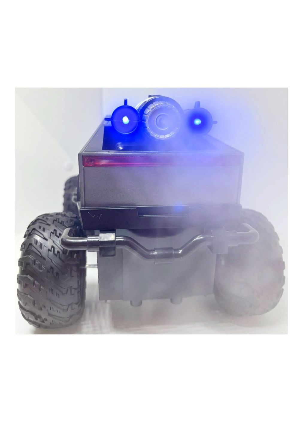 Автомобіль Тесла Tesla кібертрак холодний пар з труби пульт д/к акум. 3.7 V SPRAY CAR CYBER RIDE сірий 1:24, 2.4 ГГц, No Brand (370799099)