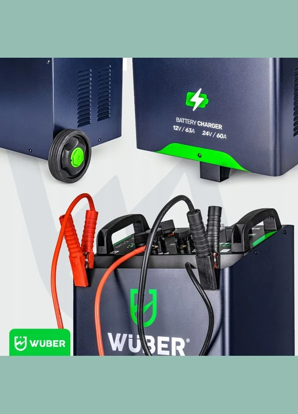 Пускозарядное устройство 63А 12/24В 850A (Польша) Wuber (315598244)
