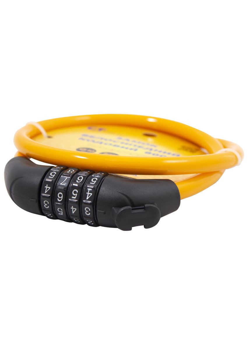 Велосипедный кодовый замок 800 d 10mm оранжевый Comit (322520527)