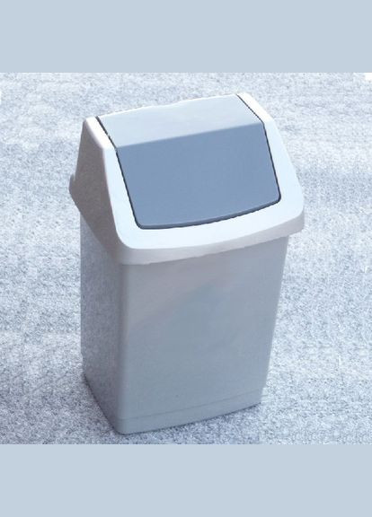 Контейнер для мусора с поворотной крышкой Click-It 15 л (04043) Curver (334005478)