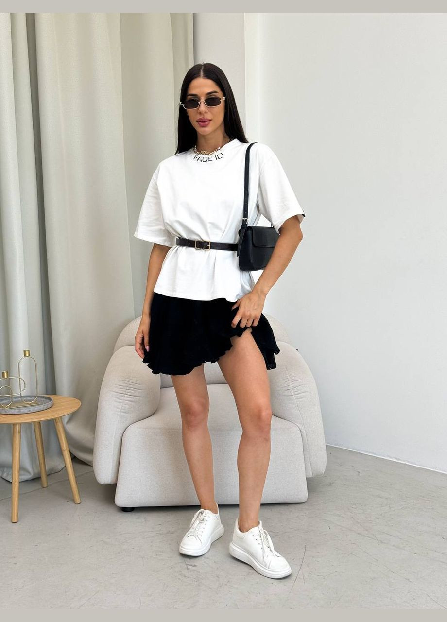 Черная офисная, повседневная, праздничный, вечерний юбка Украина