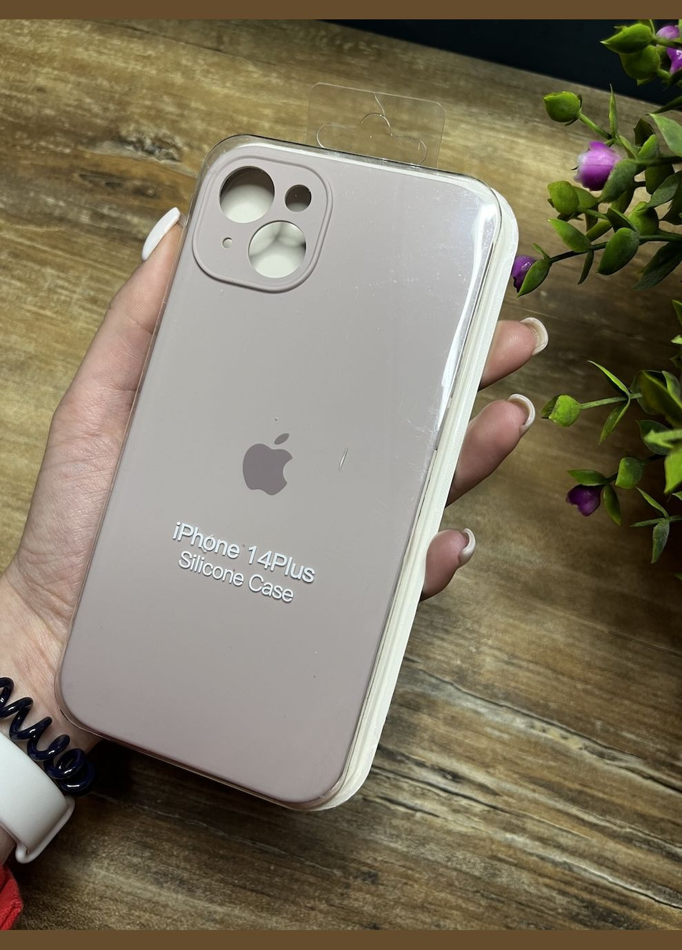 Чохол на iPhone 14 Plus квадратні борти чохол на айфон silicone case full camera на apple айфон Brand iphone14plus (293942728)