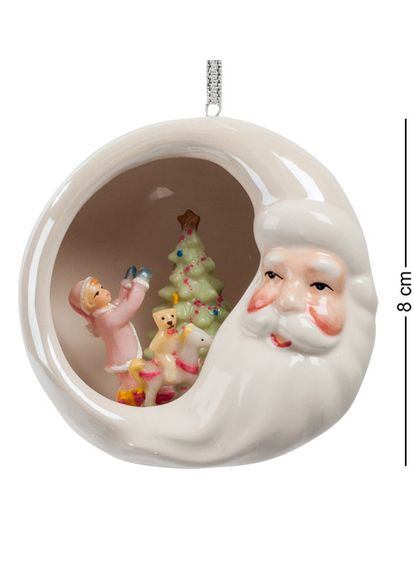 Фигурка подвесная Новогодние радости 8,5 см. 1104784 Pavone (368993173)