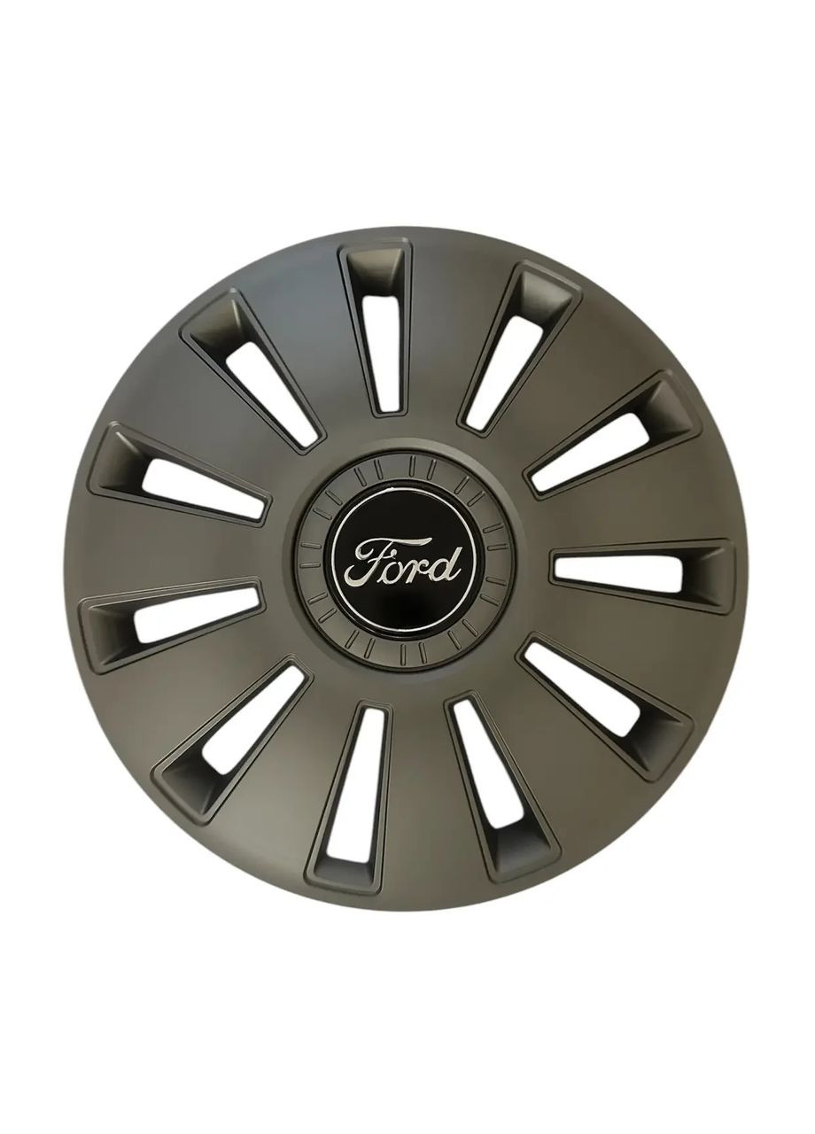 Ковпак колісний REX Ford R16 графіт 4 шт. Kenguru (369157136)