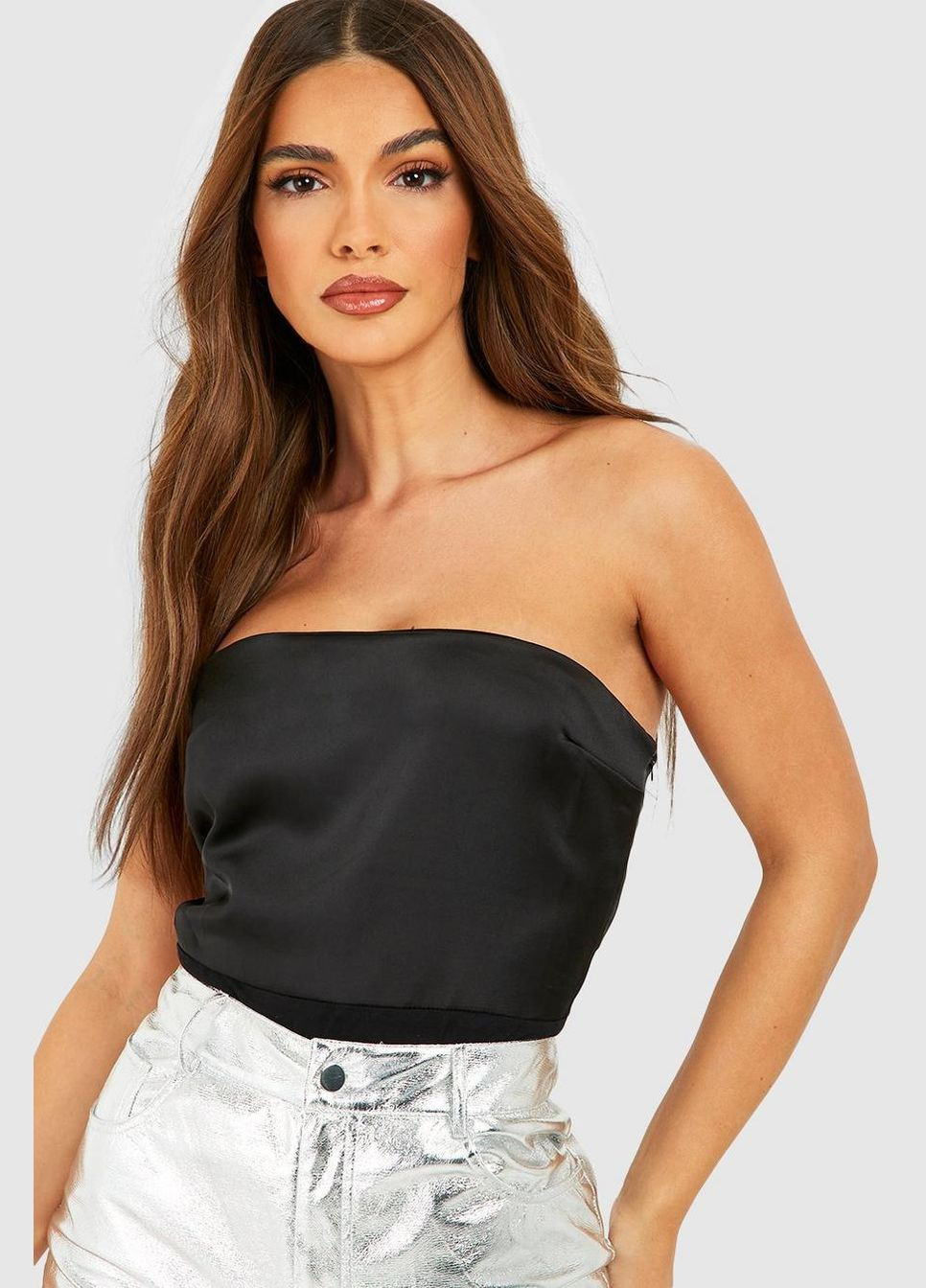 Боди блуза Boohoo (330983407)