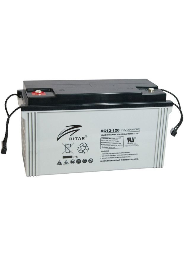 Акумулятор AGM 12V 120Ah Gray (DC12-120) Ritar (333828085)