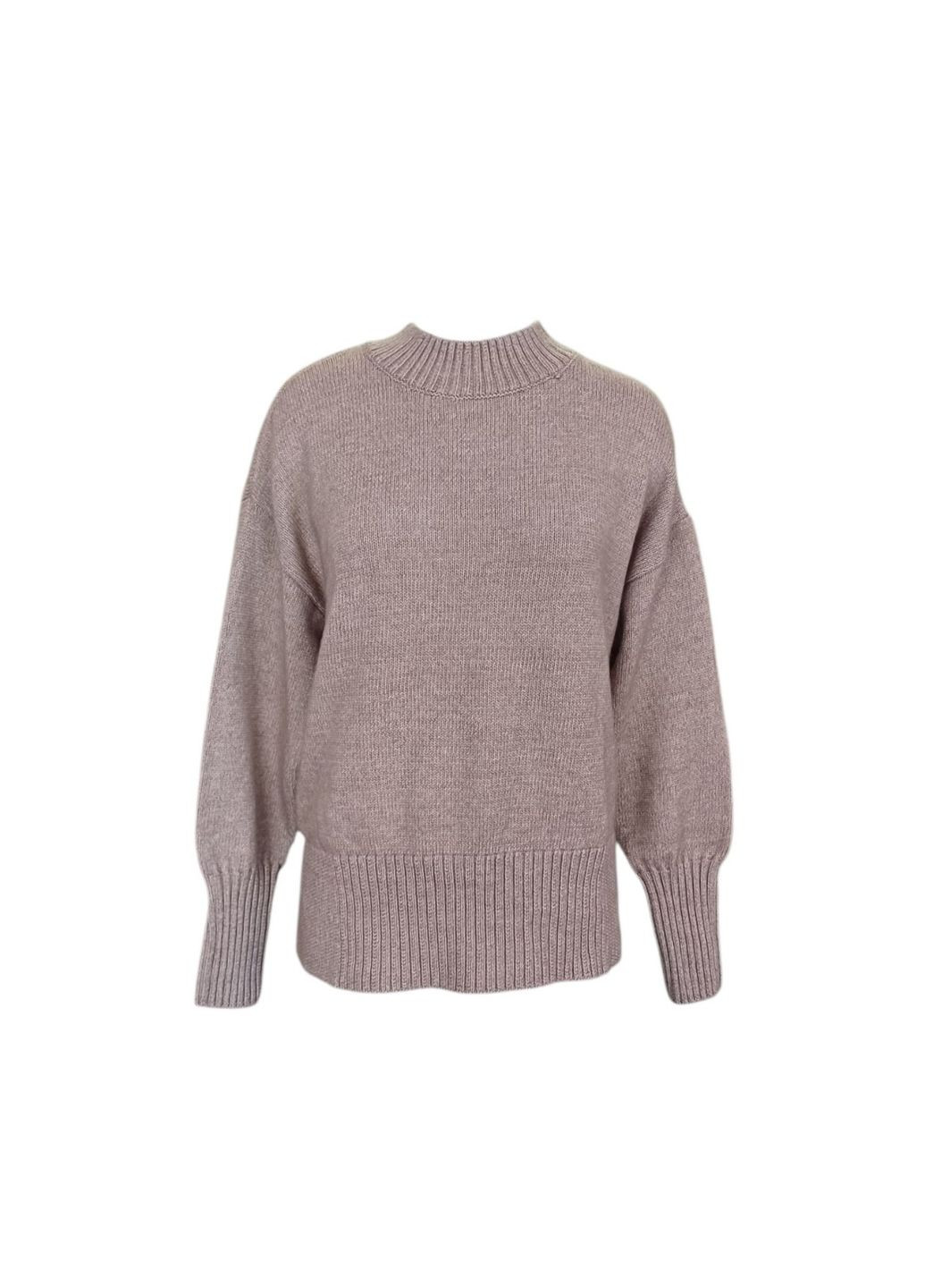 Бежевий зимовий светр H&M