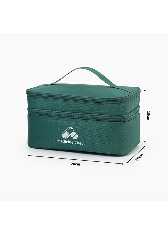 Аптечка, сумка-органайзер для медикаментів 28x20x15см Зелений ( код: IBC007MG ) Profi Care (361049429)