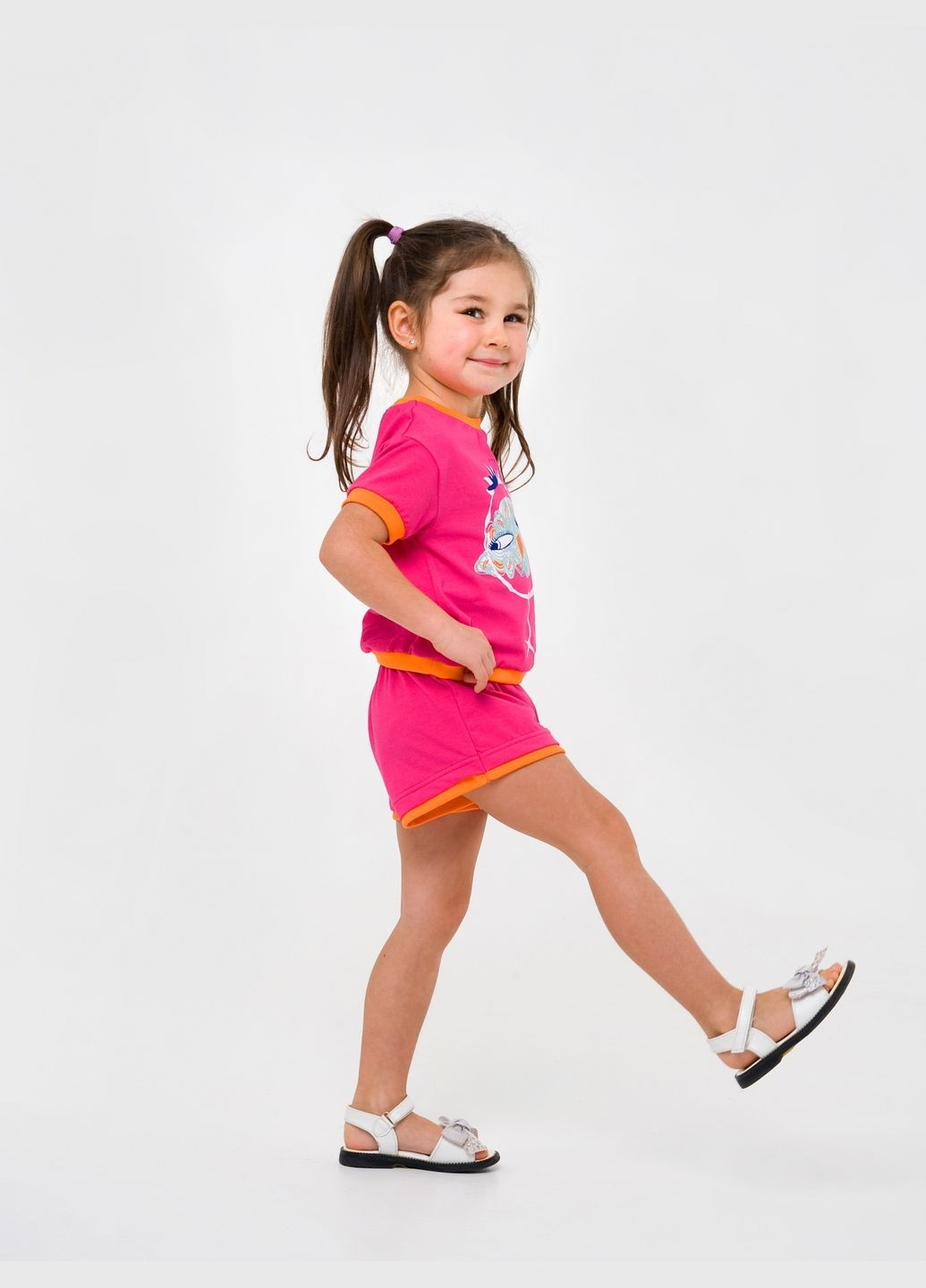 Шорты, Розовый цитрус, стр.кулир, (112352) () 2г/92/28, Тёмнорозовый Smil (306431951)