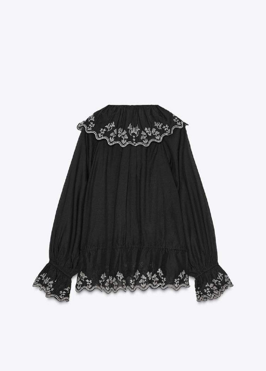 Чорна блузка Zara