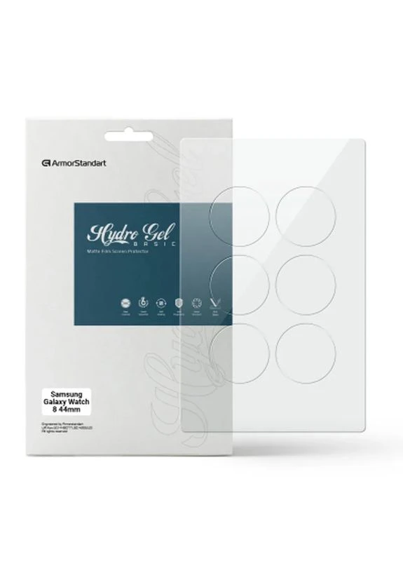 Плівка захисна Matte hydrogel Samsung Galaxy Watch 8 44mm 6 pcs (ARM92103) ArmorStandart (400023845)
