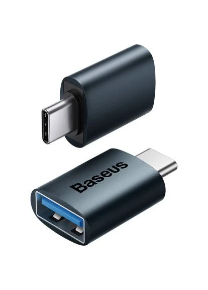 Переходник OTG USB 3.1 AF to USB-C blue (ZJJQ000003) Baseus (396871212)