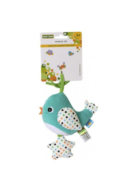 Игрушка-подвеска Птичка голубая музыкальная (8543/1) Baby Team (370625080)