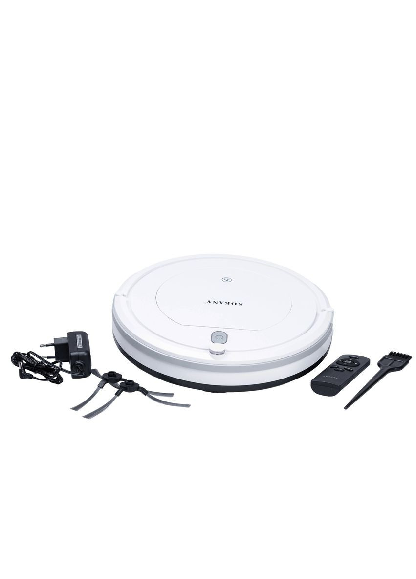 Робот-пилосос SK-13017 з пультом 4 режими прибирання місткість акумулятора 1500 ма*год 2000ВТ Sokany (302146249)