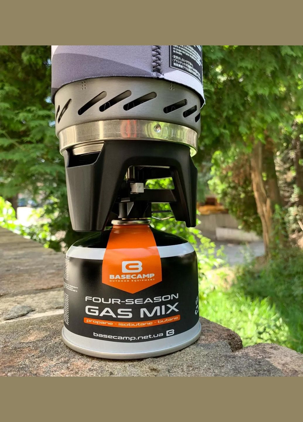 Газовий балон BaseCamp 4 Season Gas 230 г None (334670272)