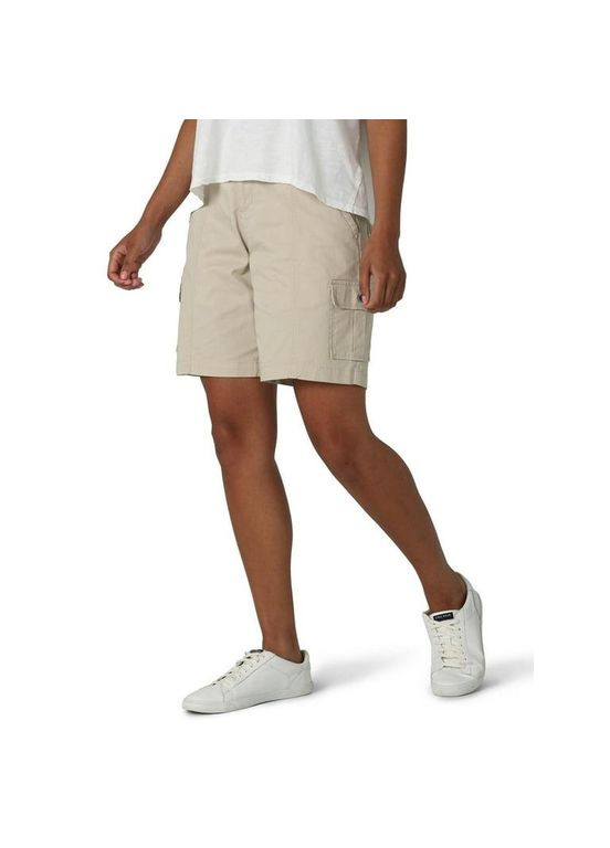 ЖІночі шорти, з легкої тканини Flex to go, пісочного кольору, розмір 14 Lee slim fit (370442661)