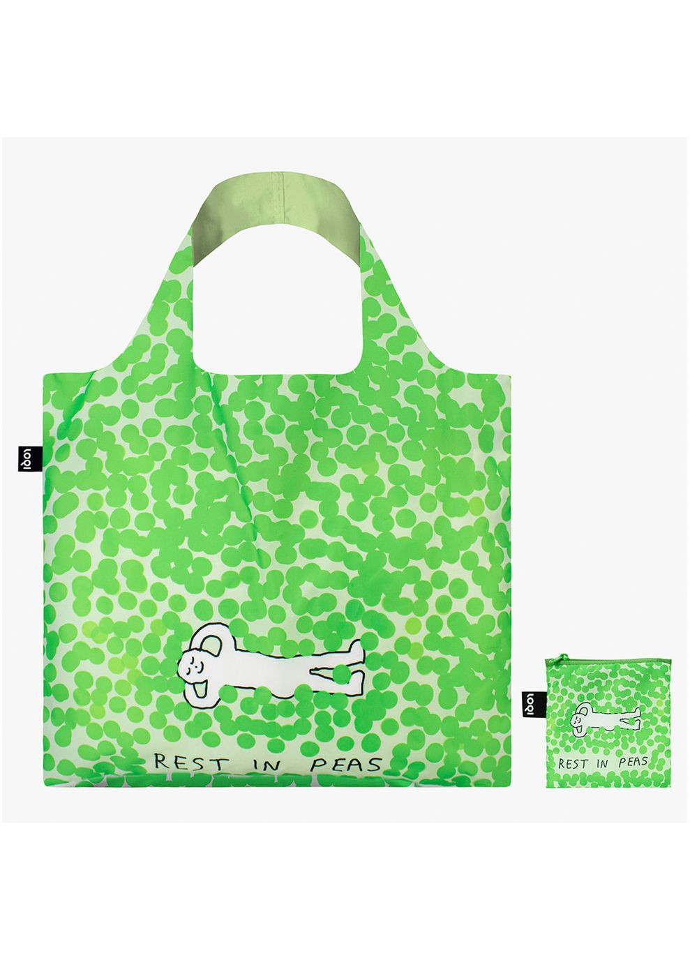 Сумка шоппер CONSTANT BAGEL THERAPY Rest in Peas Loqi (315351400)