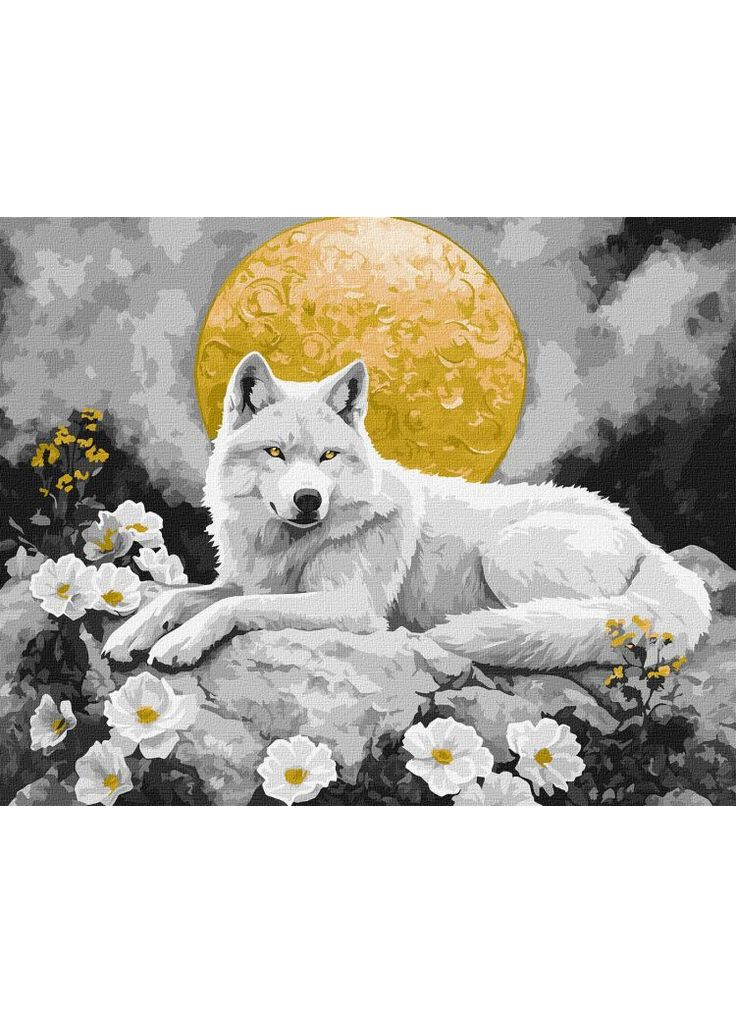 Картина по номерам - При свете луны с красками металлик extra ©art_selena_ua 40х50 см IDEYKA (362264898)