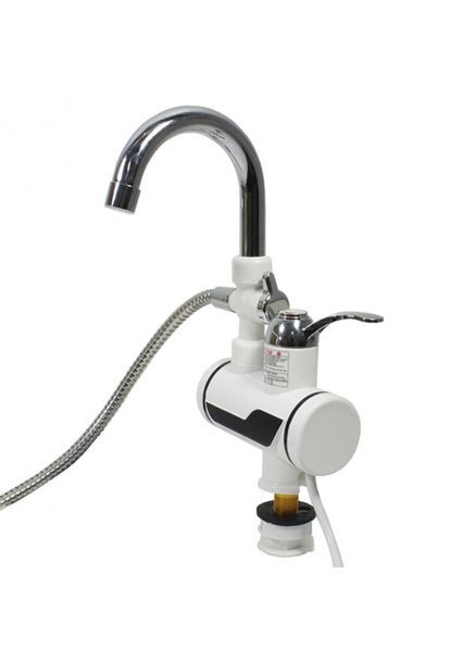 Електричний проточний водонагрівач з душем / бойлер з LCD екраном бічне підключення (RX-001-3/RX-018) No Brand (350349115)