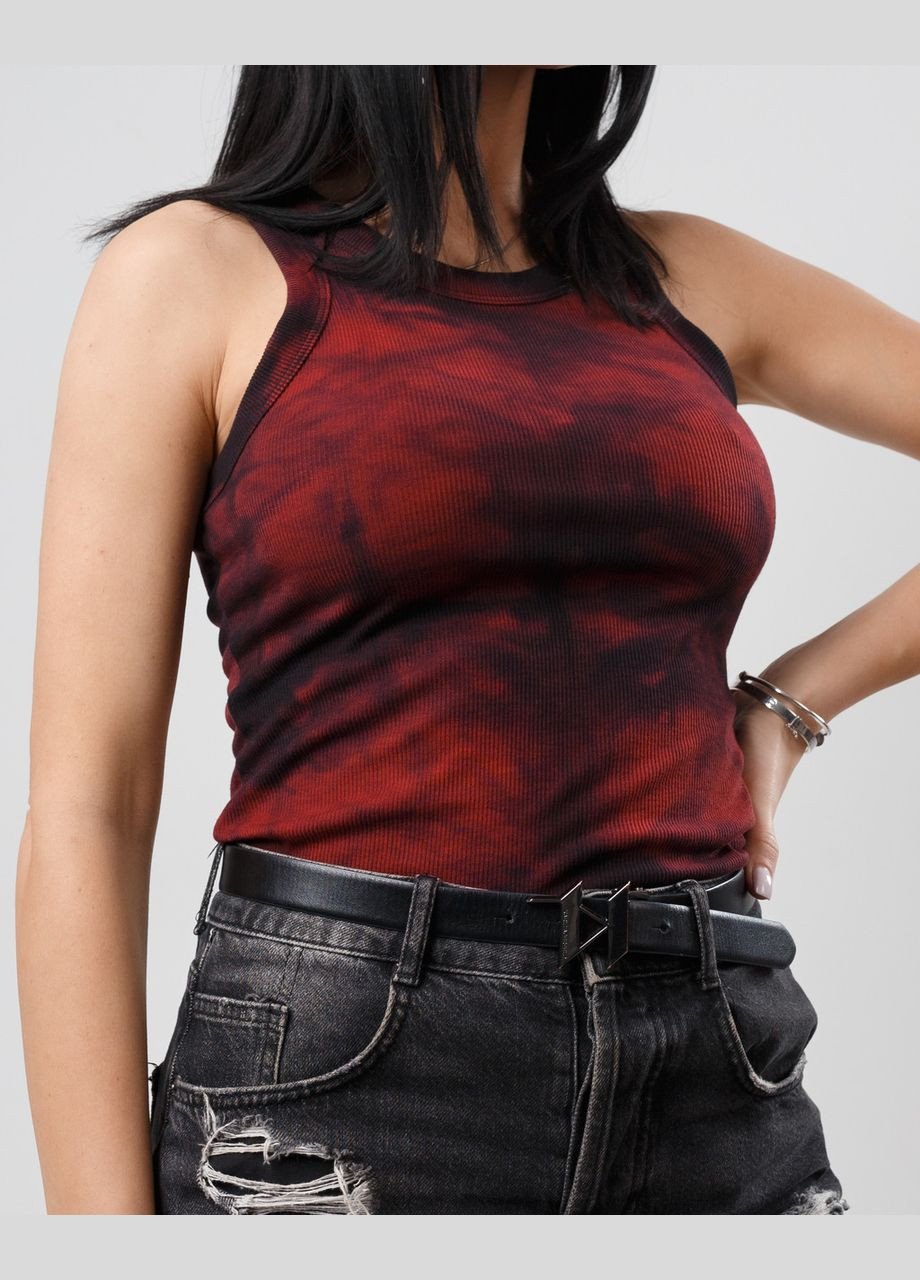 Майка облягаюча тай-дай Fashion Girl — 317234992