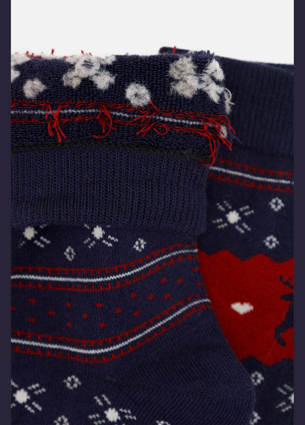 Тёмно-синие мужские средние носки цвет темно-синий цб-00264275 Yuki (308346612)