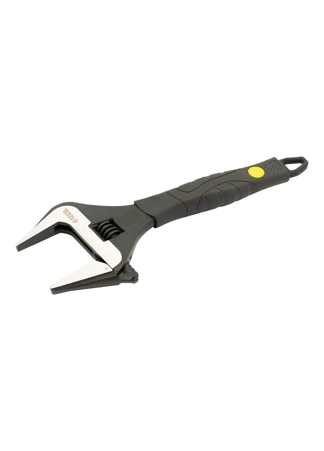 Ключ розвідний 250 мм 0 - 50 мм тонкі губки CrV рукоятка з TPR накладкою 76-0323 Mastertool (364965022)