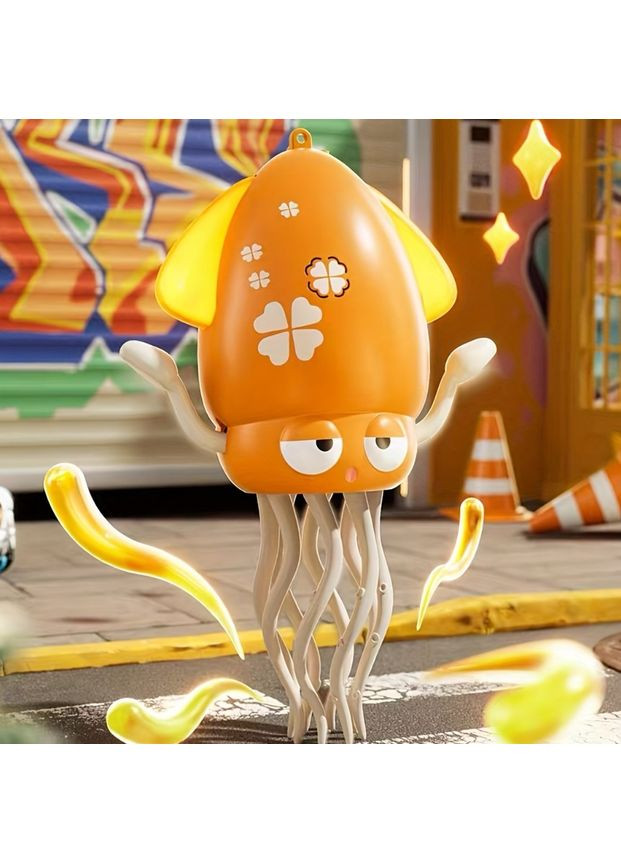 Игрушка осьминог Tummy Time Танцующий Осьминог Желтый (2104618660) No Brand (355873049)