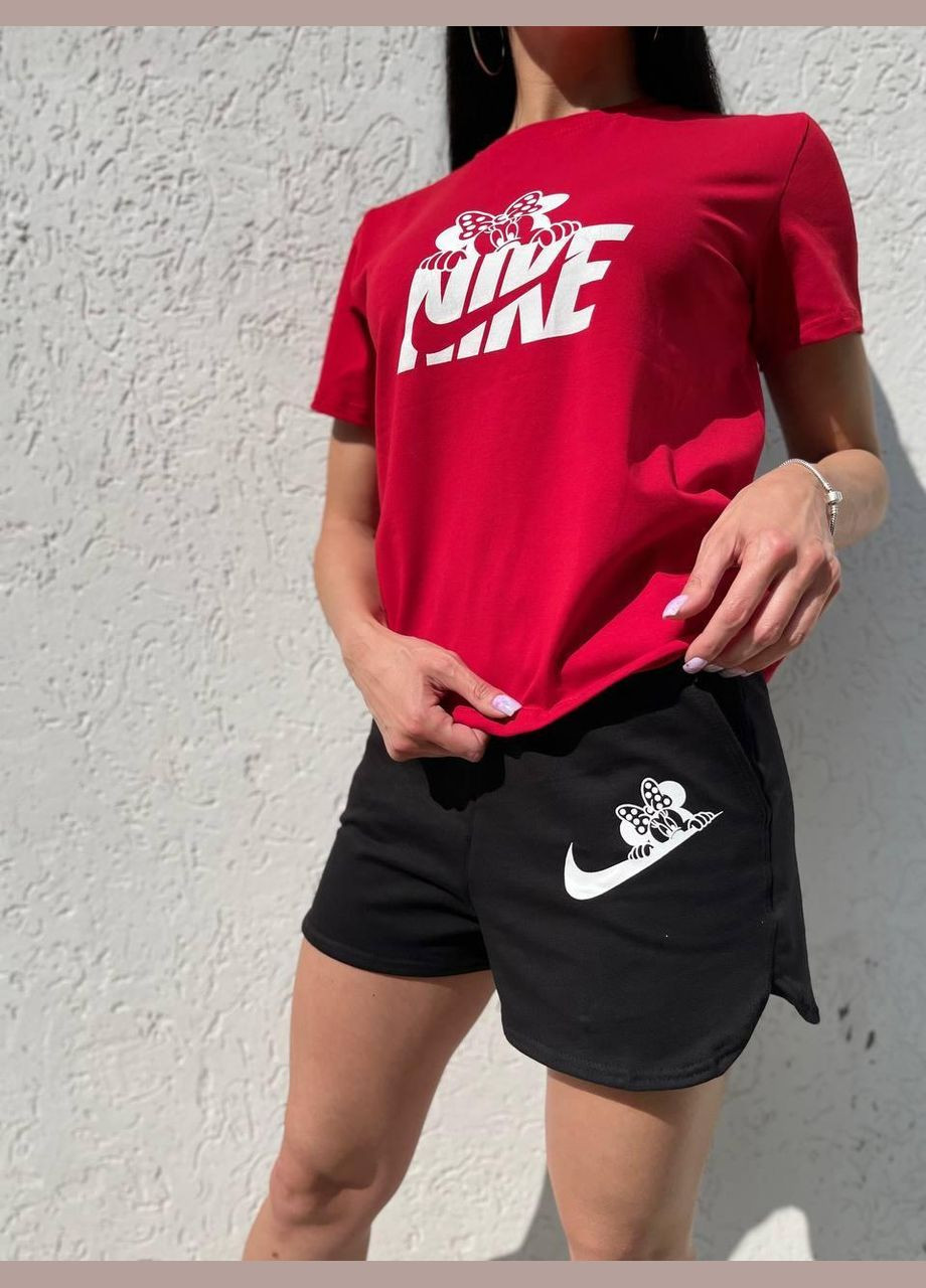 Женский летний комплект красный No Brand (367982251)