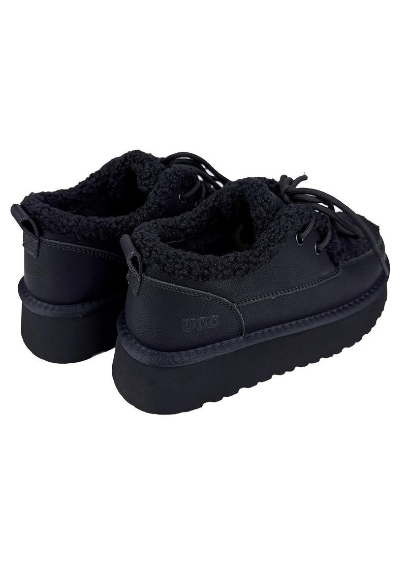 Уггі жіночі кожані на шнурку 2060-1 No Brand (360392843)