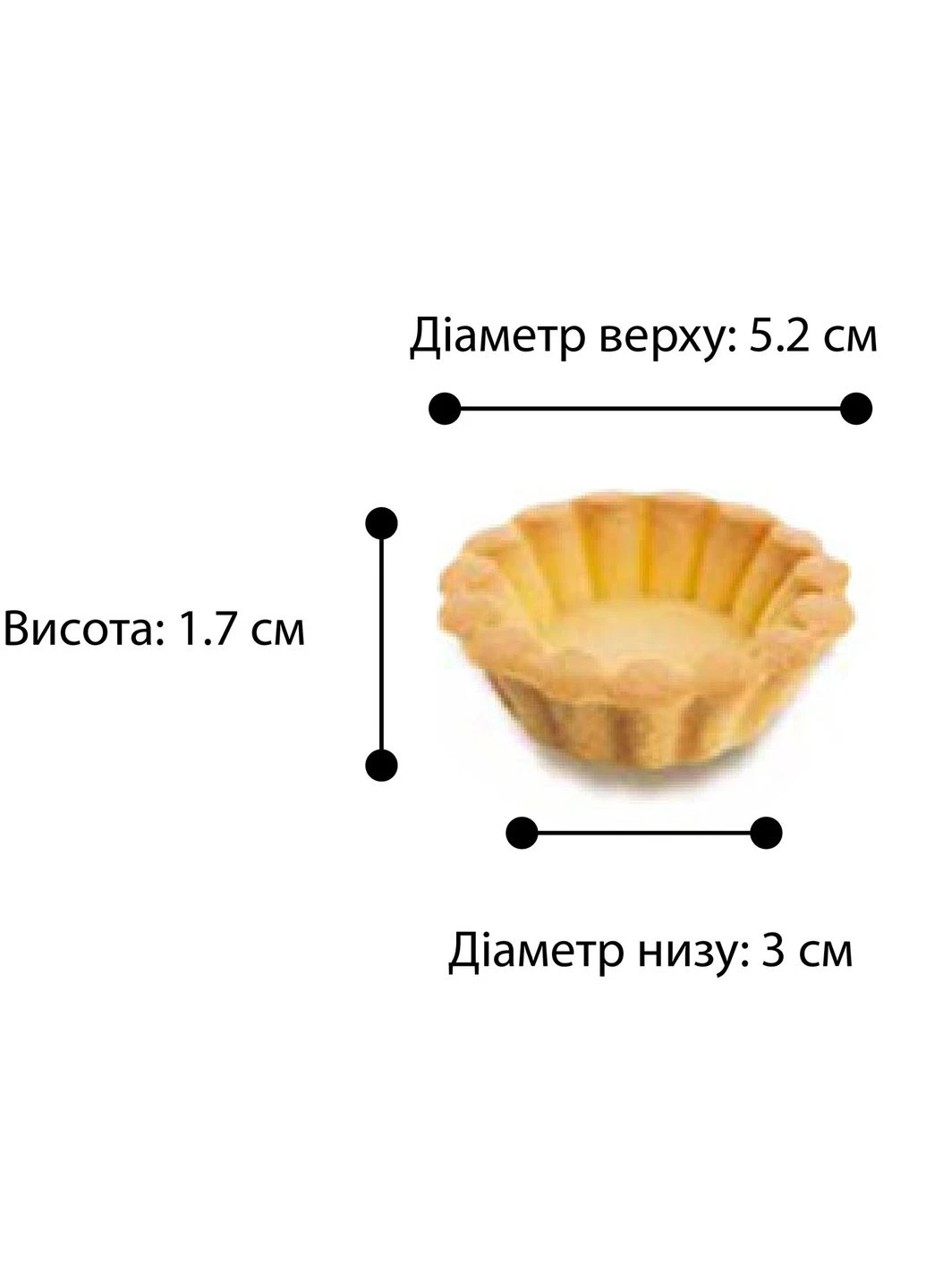 Форма алюминиевая для выпечки маленьких корзинок и тарталеток (7 корзинок) Ласунка (299630652)