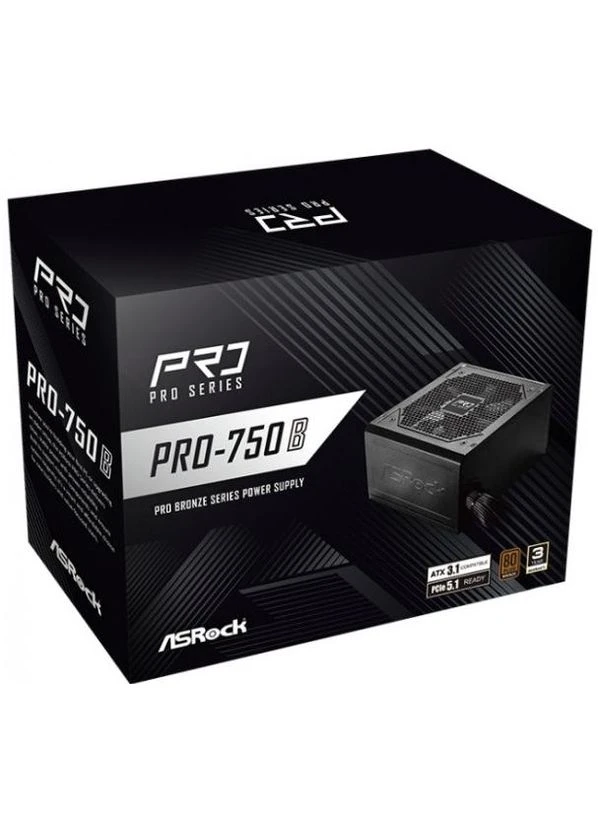 Блок живлення 750W (PRO-750B) ASRock (390918818)