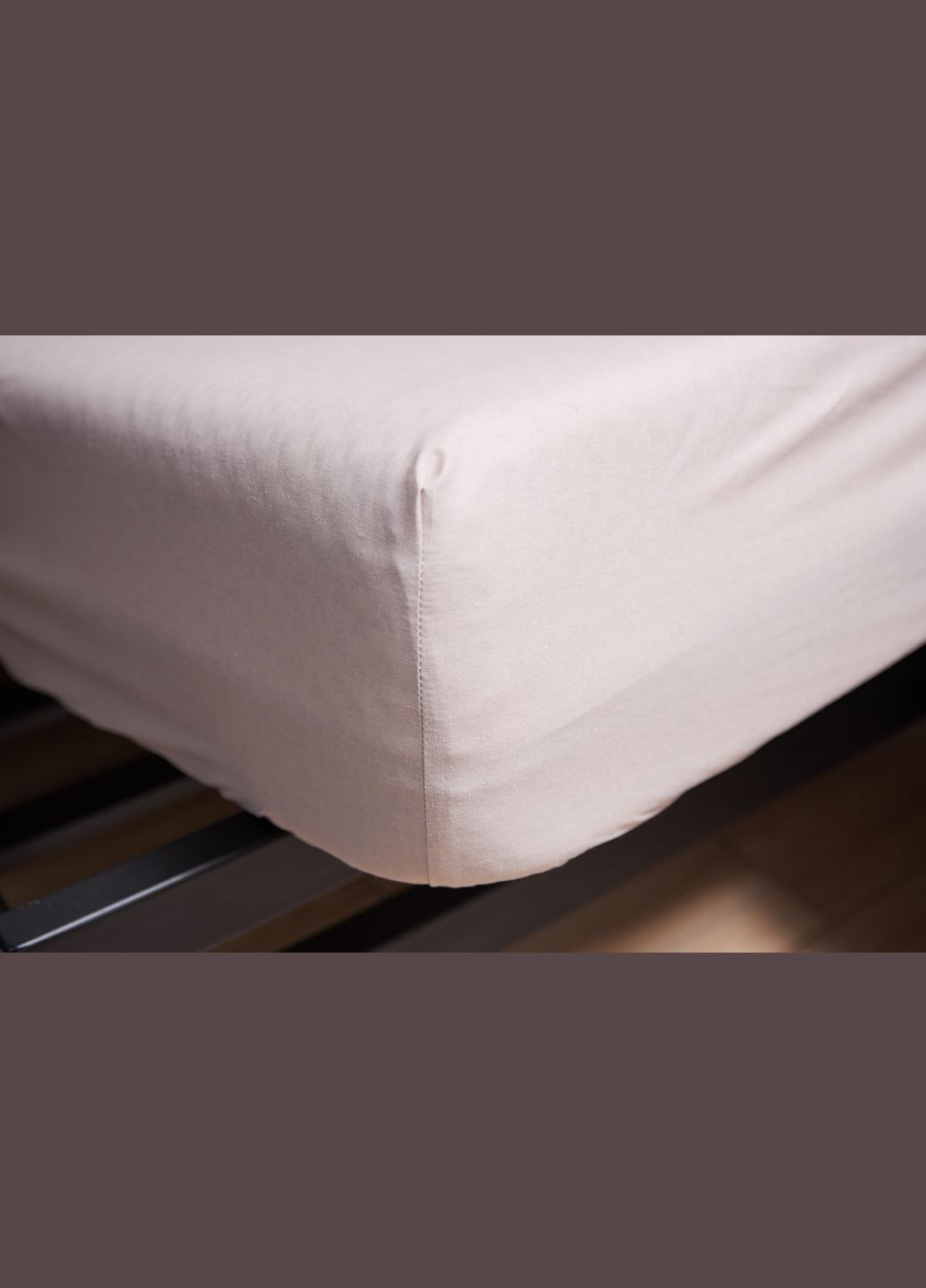 Простирадло на резинці Бязь Gold Люкс 200х220х25 см (MS-850000079) Moon&Star Blanc (295439047)