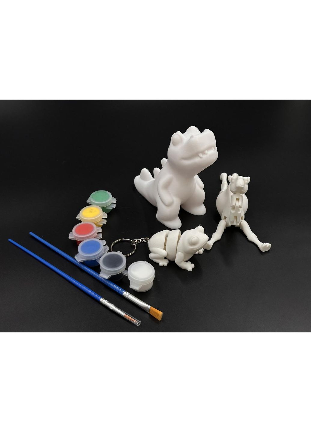 Набор фигурок 3шт "Раскрась и играй красочный мир открывай!" (PV-101) HM furnitura (365248603)