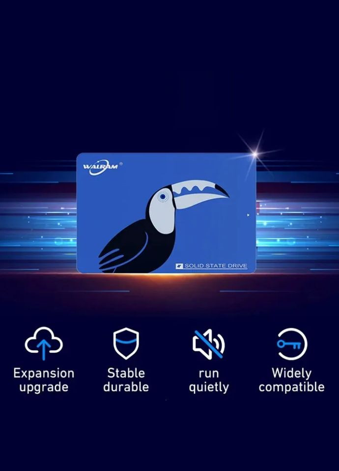 Накопитель SSD WALRAM 128 GB 2.5 Sata 3 Walraven (297869185)