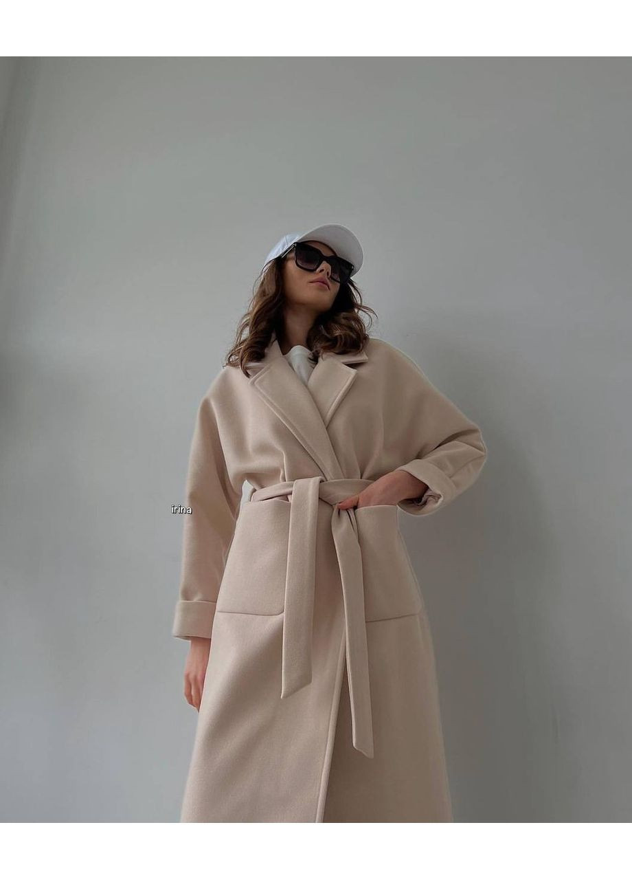 Бежевое демисезонное Женское пальто Asi.Store.ua
