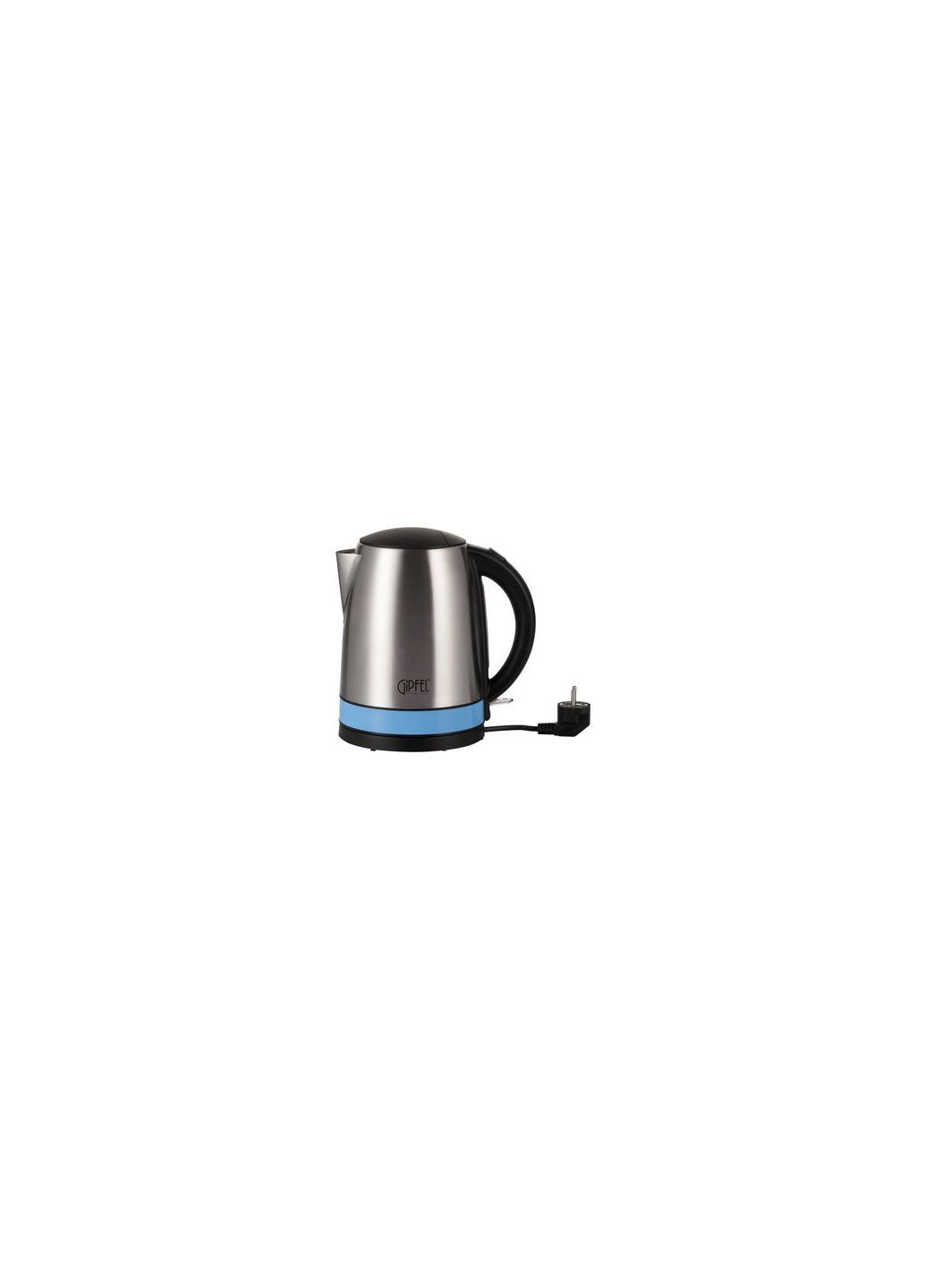 Чайник електричний для кип`ятіння води, 1.7 л. Матеріал: нерж сталь, Gipfel (279546533)