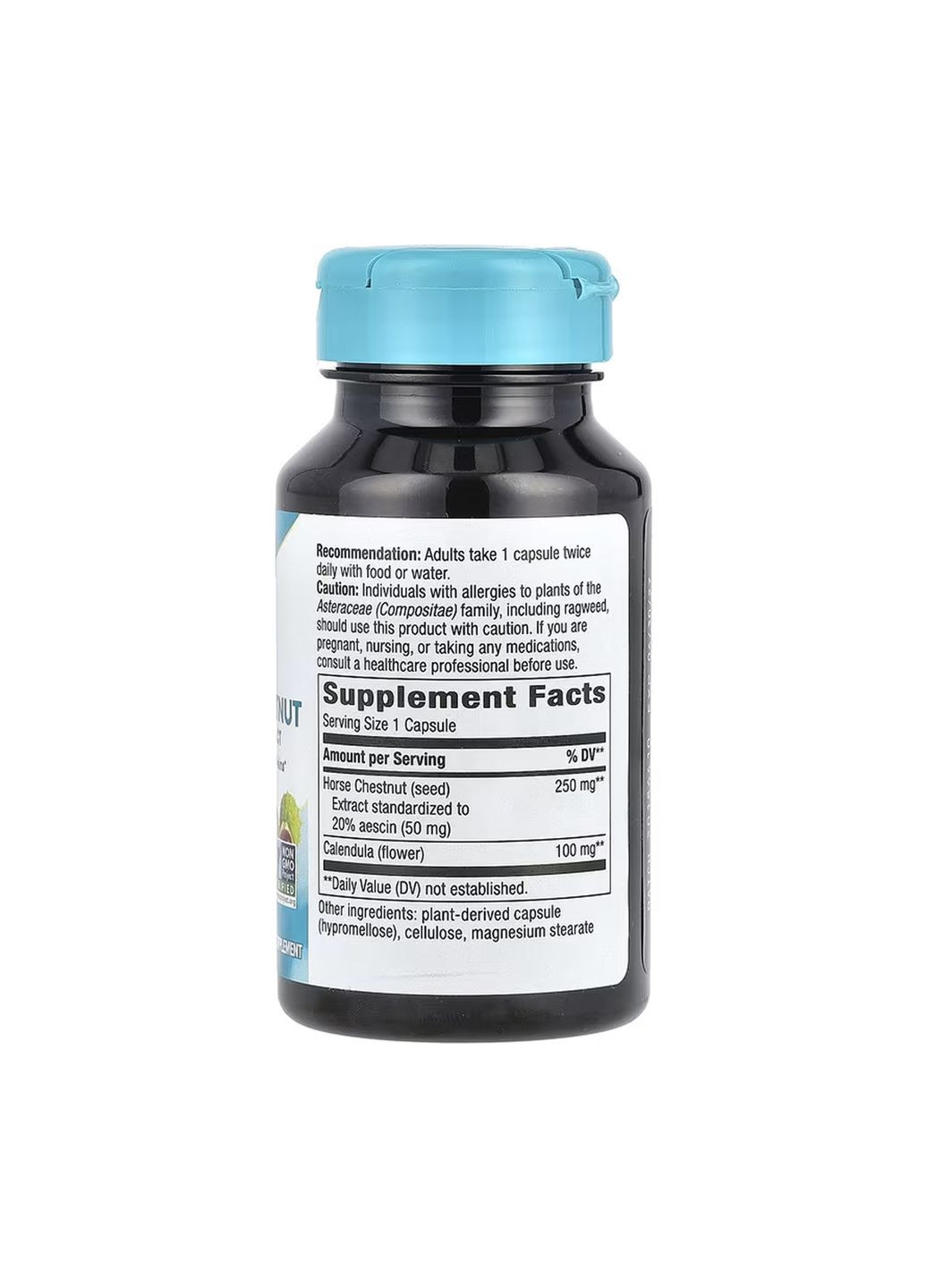 Конский каштан 90 капсул экстракт для здоровья вен антиоксидант для сосудов ProDobro (368979874)