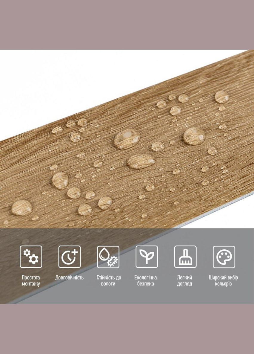 Молдинг виниловый самоклеящийся матовый (D) 3DPanda-1798 Sticker Wall (323155402)