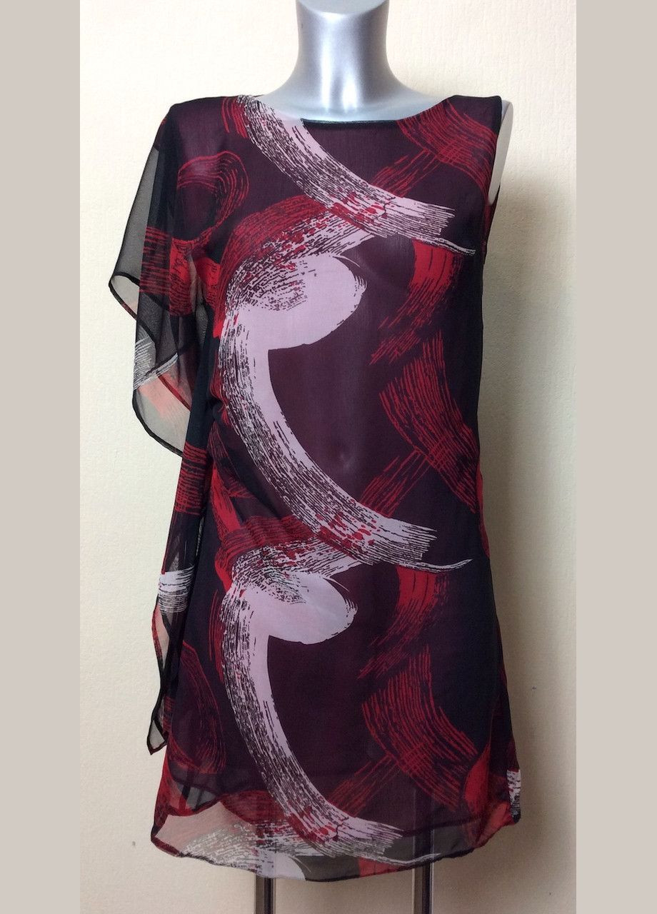 Красное вечернее платье мини/шифон 2 Льва