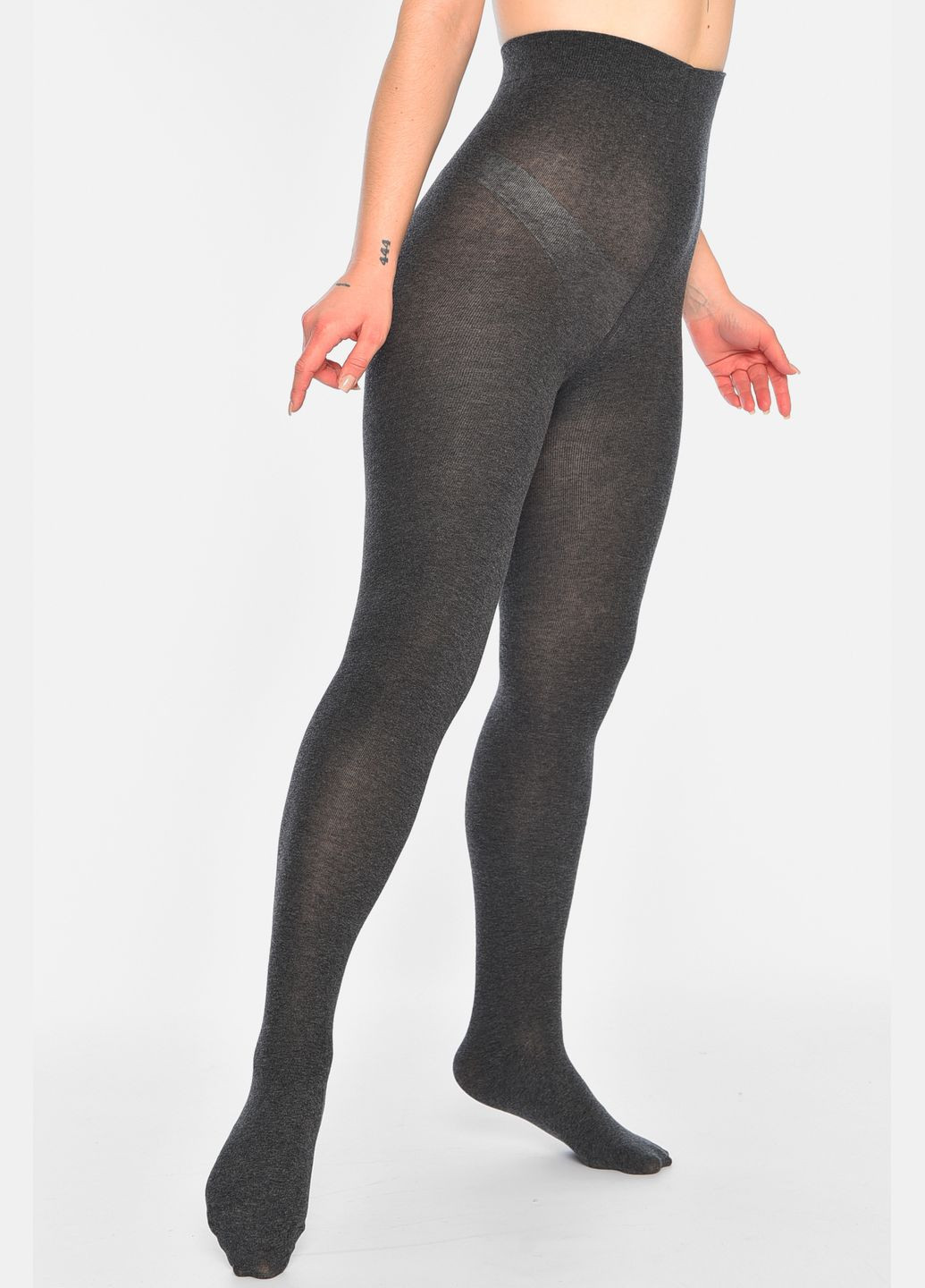 Колготи жіночі темно-сірого кольору Let's Shop (314902417)
