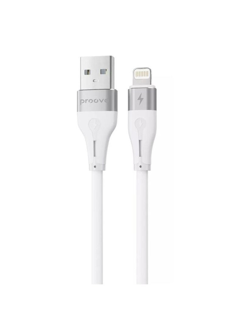 Дата кабель Soft Silicone USB to Lightning 2.4A (1m) Proove (293245154)
