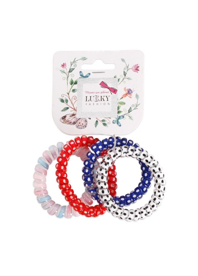 Набор резинок для детских волос T18567, 4 штуки No Brand (339777329)