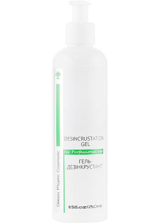 Гель-дезінкрустант для розкриття пор PH 9 250ml (204023-2965) Green Pharm Cosmetic (368657120)