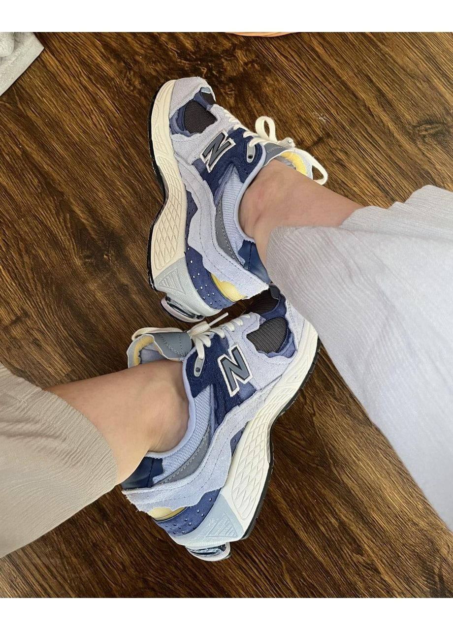 КРОСІВКИ ЖІНОЧІ NEW BALANCE 2002R LIGHT BLUE НЬЮ БЕЛАНС 2002R No Brand блакитні демісезони (367168500)