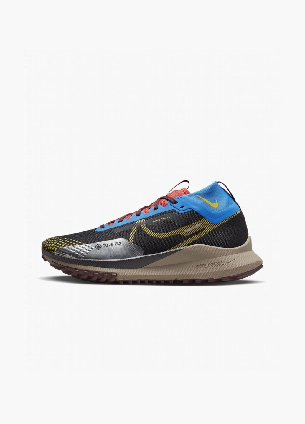 Черные кроссовки мужские pegasus trail 4 gore-tex waterproof trail running shoes black dj7926-003 Nike