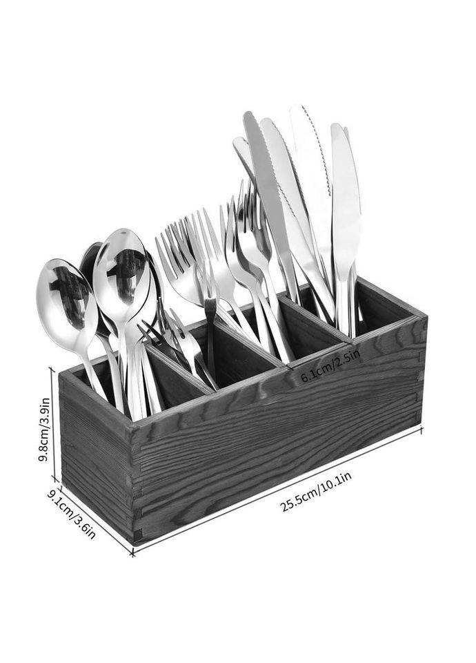 Підставка для столових приладів з дерева Малерідо капучино (ПСП-008509) No Brand (327423937)