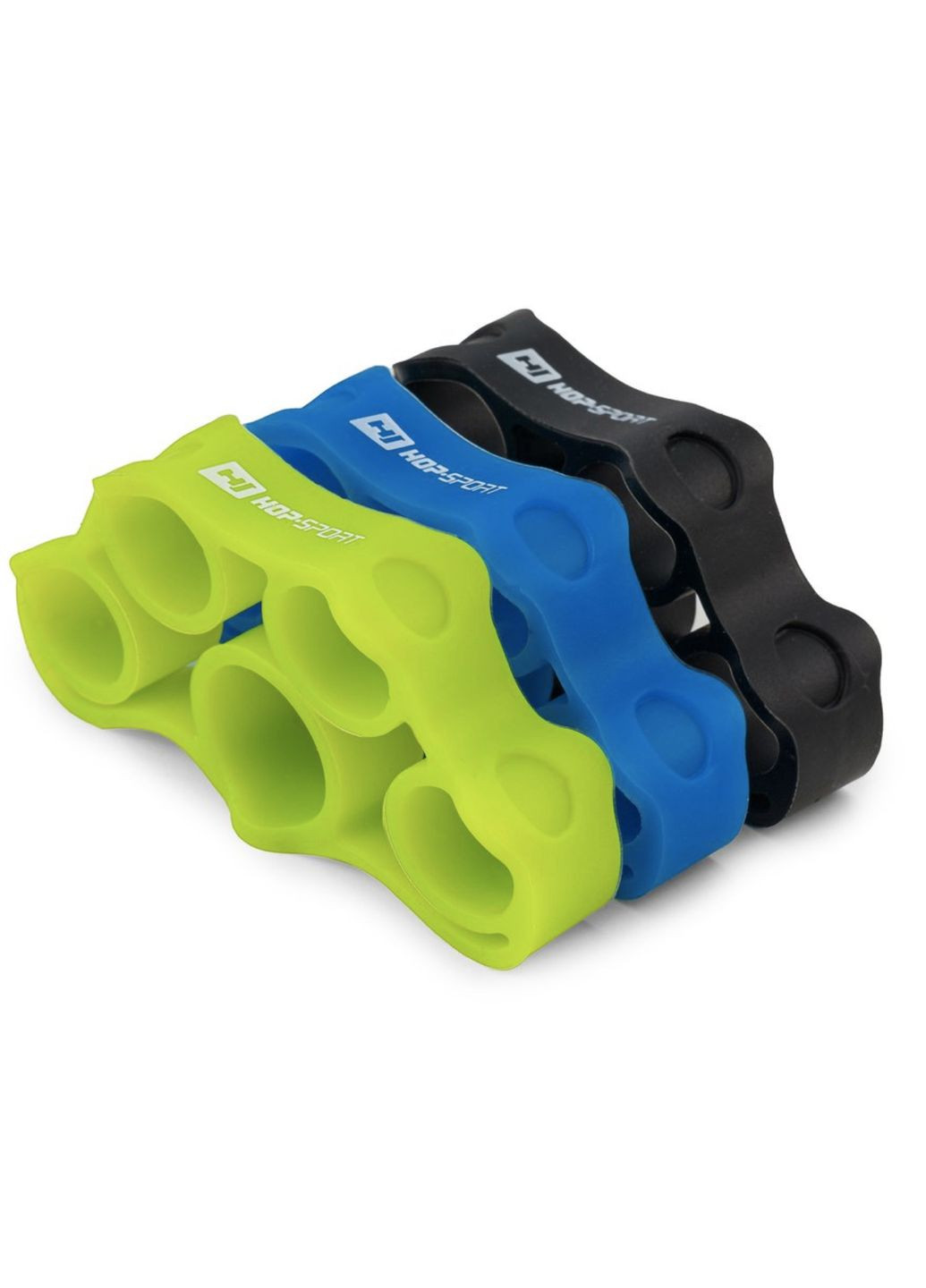 Набір еспандерів для тренування пальців рук HS-M003FT розмір M Hop-Sport (361951891)