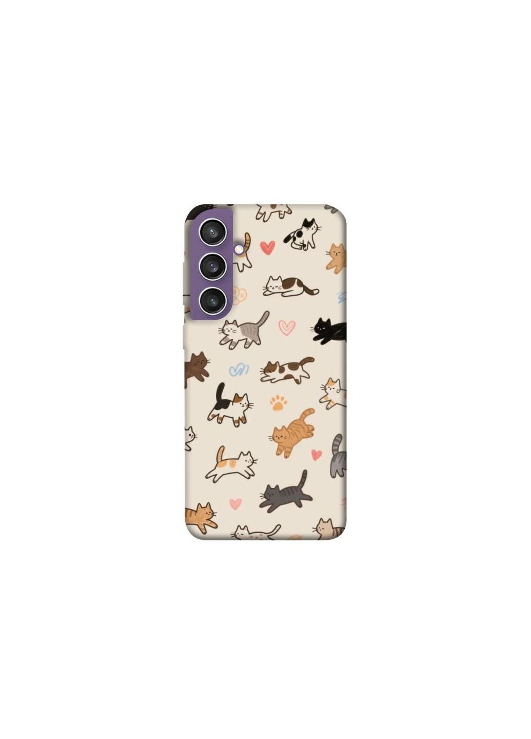 Чехол на Samsung Galaxy S23 FE Cat style ver.2 Frontalka (361088893)